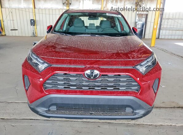 2T3W1RFV4SW443832 2025 TOYOTA RAV4 Red Դիմացի տեսք