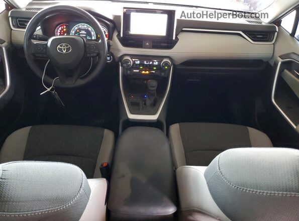2T3W1RFV4SW443832 2025 TOYOTA RAV4 Red Առջևի վահանակի տեսք
