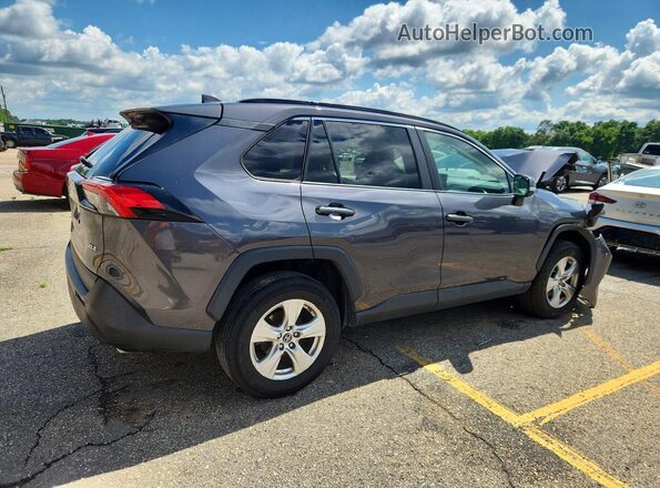 2T3W1RFV5KW054617 2019 TOYOTA RAV4 Charcoal Задня права чверть