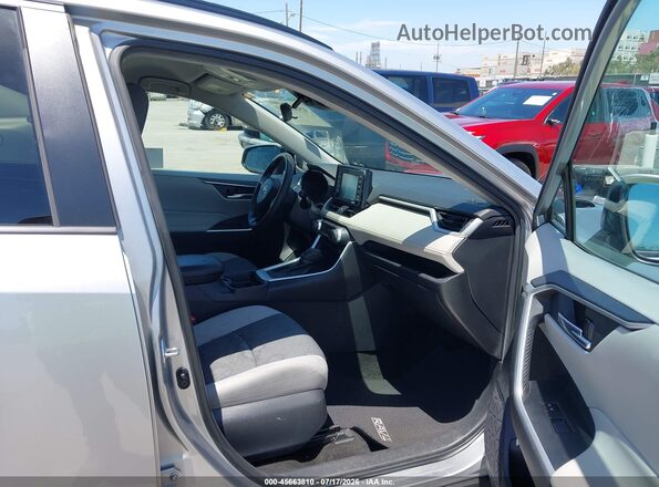 2T3W1RFV5LC034869 2020 TOYOTA RAV4 Silver Front interior view