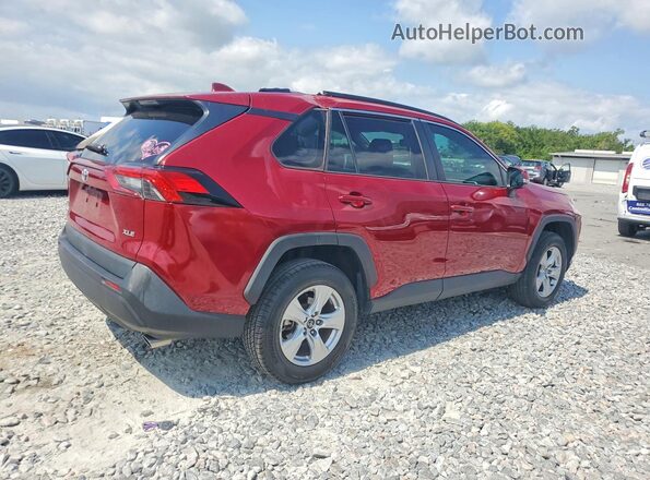 2T3W1RFV5LC039151 2020 TOYOTA RAV4 Burgundy Հետևի աջ