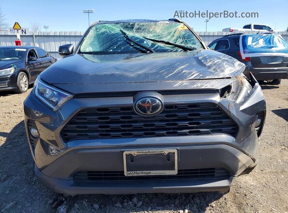 2T3W1RFV5LC059299 2020 TOYOTA RAV4 Gray Вид спереду