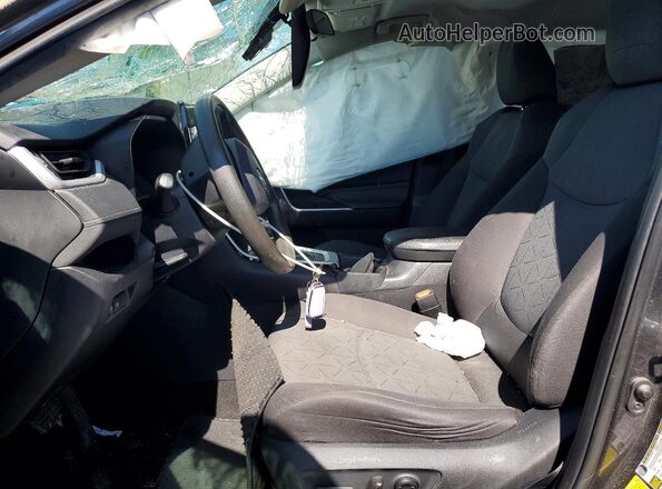2T3W1RFV5LC059299 2020 TOYOTA RAV4 Gray Вид салону спереду