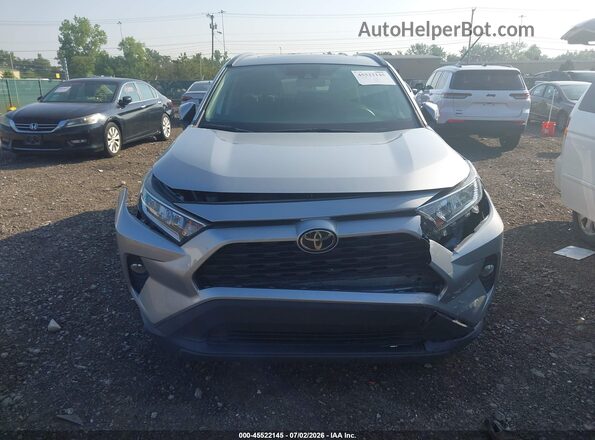 2T3W1RFV5LC077219 2020 TOYOTA RAV4 Silver Սարքավորումների վահանակի տեսք