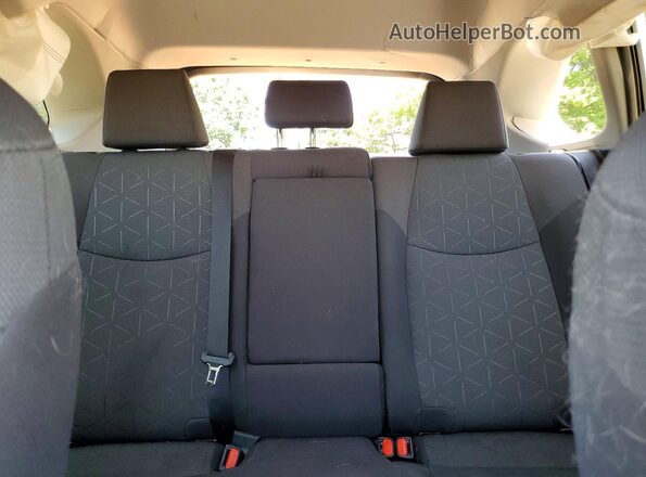 2T3W1RFV5LW070155 2020 TOYOTA RAV4 White Rear seats view