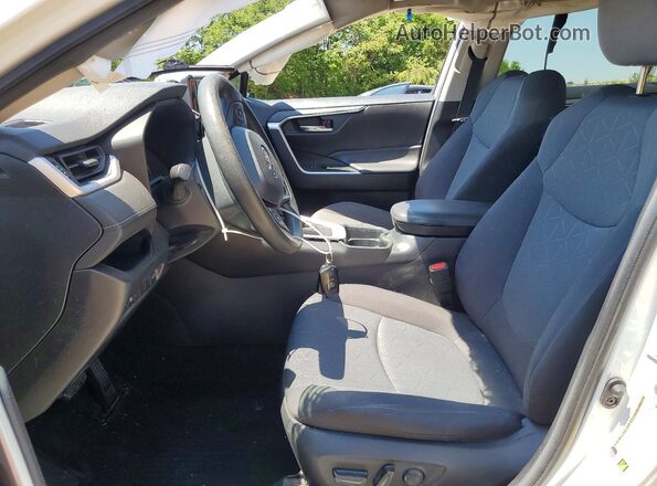 2T3W1RFV5LW070155 2020 TOYOTA RAV4 White Front interior view