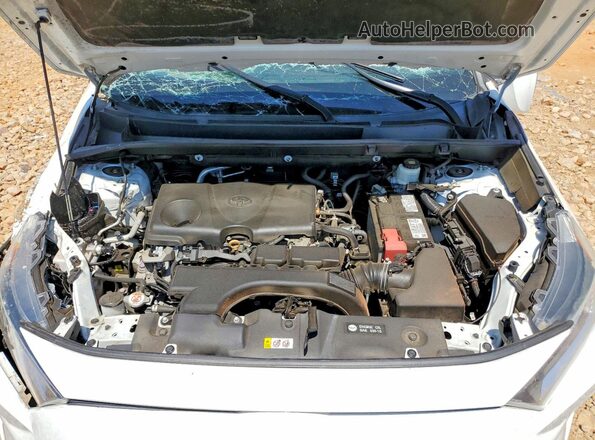 2T3W1RFV5LW070155 2020 TOYOTA RAV4 White Engine compartment view