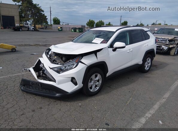 2T3W1RFV5LW074125 2020 TOYOTA RAV4 White Vista tres cuartos delantera izquierda