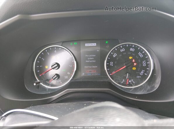 2T3W1RFV5LW074125 2020 TOYOTA RAV4 White Vista de los asientos traseros
