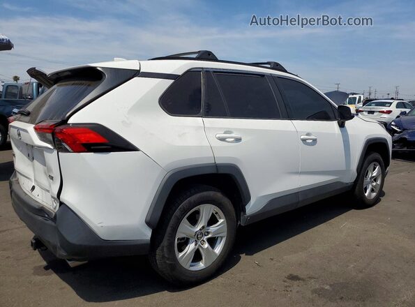 2T3W1RFV5LW075971 2020 TOYOTA RAV4 White Trasero derecho