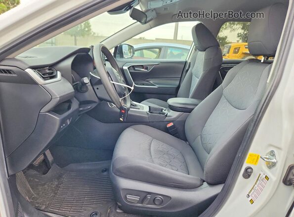 2T3W1RFV5LW081544 2020 TOYOTA RAV4 White წინა სალონის ხედი