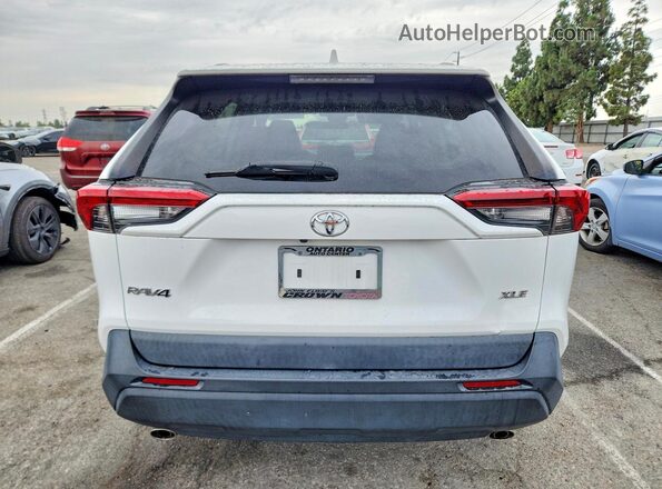 2T3W1RFV5LW081544 2020 TOYOTA RAV4 White უკანა ხედი