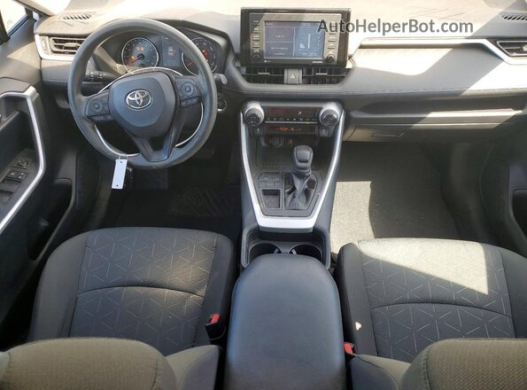 2T3W1RFV5MC156066 2021 TOYOTA RAV4 White Вид панелі приладів