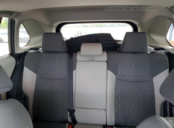 2T3W1RFV5MW107058 2021 TOYOTA RAV4 Gray უკანა სავარძლების ხედი