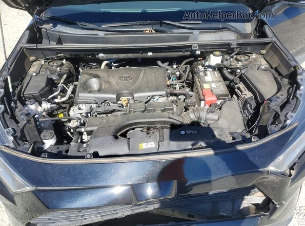 2T3W1RFV5MW133465 2021 TOYOTA RAV4 Black Vista del compartimento del motor