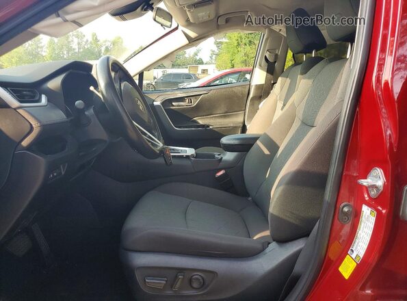 2T3W1RFV5NW235575 2022 TOYOTA RAV4 Red წინა სალონის ხედი