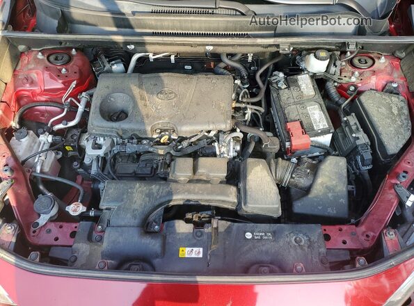 2T3W1RFV5NW235575 2022 TOYOTA RAV4 Red უკანა სალონის ხედი