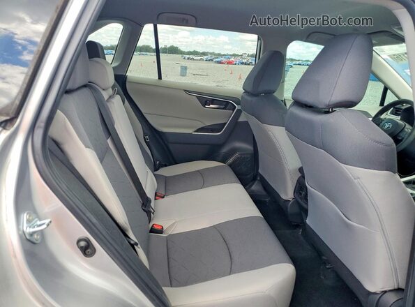 2T3W1RFV5PC224855 2023 TOYOTA RAV4 Серебряный Вид задних сидений