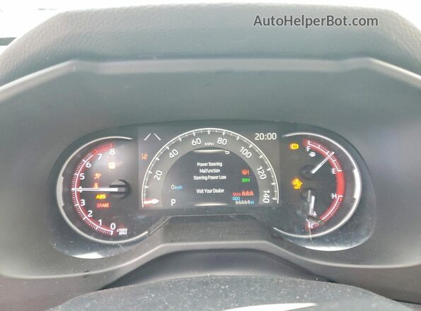 2T3W1RFV5PW241038 2023 TOYOTA RAV4 Серый Вид щитка приборов