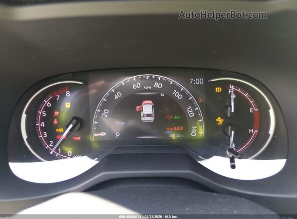 2T3W1RFV5PW294306 2023 TOYOTA RAV4 Gray Widok tylnych siedzeń