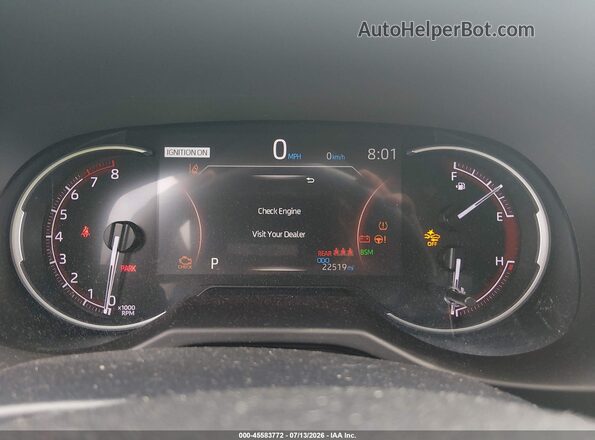 2T3W1RFV5RC273833 2024 TOYOTA RAV4 White Հետևի նստատեղերի տեսք