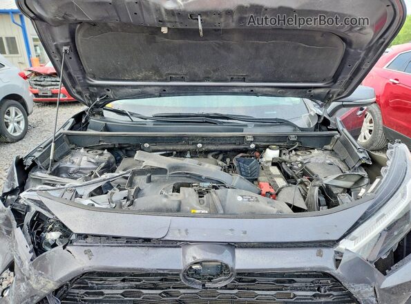2T3W1RFV5RC274495 2024 TOYOTA RAV4 Gray Vista del compartimento del motor