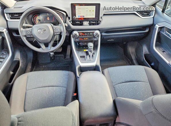 2T3W1RFV5SC334782 2025 TOYOTA RAV4 Black Dashboard view