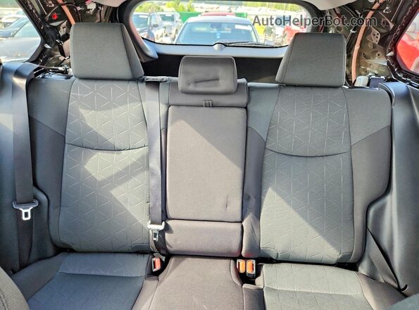 2T3W1RFV5SC334782 2025 TOYOTA RAV4 Black Rear seats view