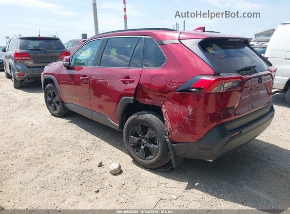 2T3W1RFV6KW004177 2019 TOYOTA RAV4 Red Задня ліва чверть