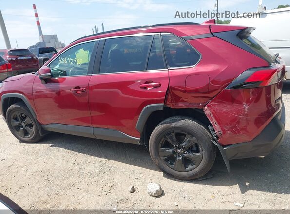 2T3W1RFV6KW004177 2019 TOYOTA RAV4 Red Панорамний вид салону 360°