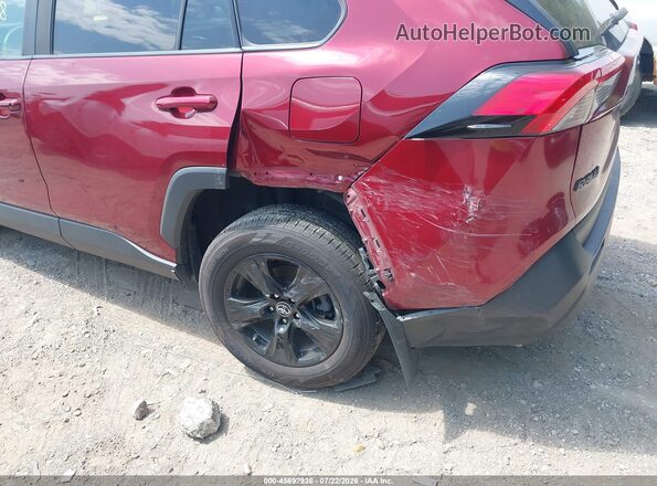 2T3W1RFV6KW004177 2019 TOYOTA RAV4 Red Вид спереду