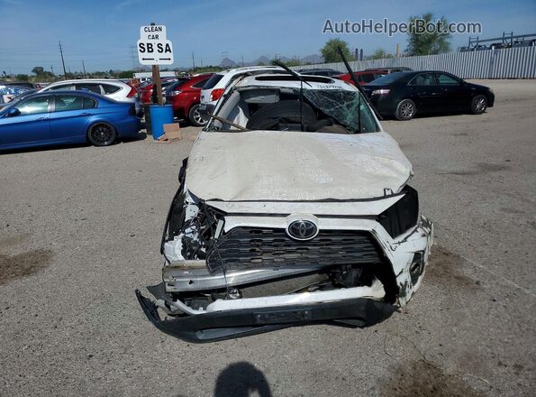 2T3W1RFV6KW007807 2019 TOYOTA RAV4 White Դիմացի տեսք