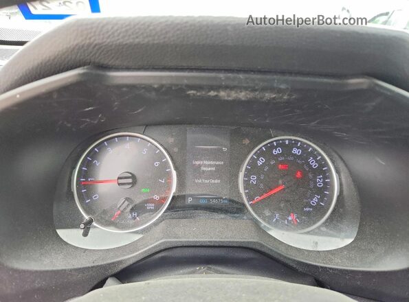 2T3W1RFV6LC050692 2020 TOYOTA RAV4 Gray Rear interior view