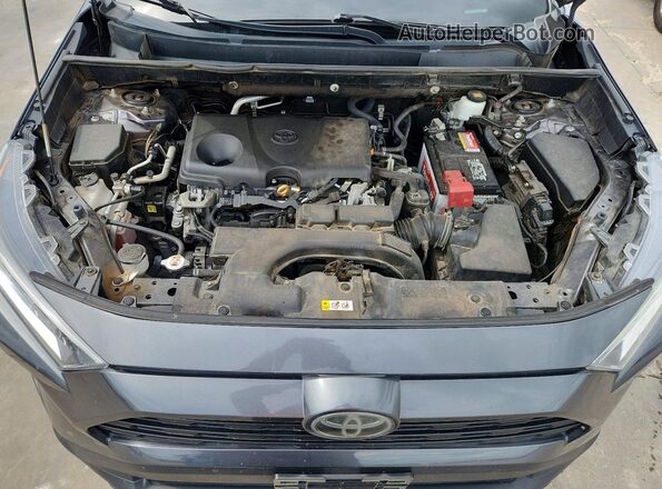 2T3W1RFV6MC122623 2021 TOYOTA RAV4 Gray Vista del compartimento del motor