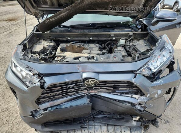 2T3W1RFV6MC137767 2021 TOYOTA RAV4 Gray Շարժիչի բաժամունքի տեսք