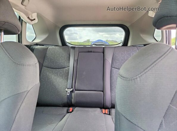 2T3W1RFV6MC137767 2021 TOYOTA RAV4 Gray Հետևի նստատեղերի տեսք