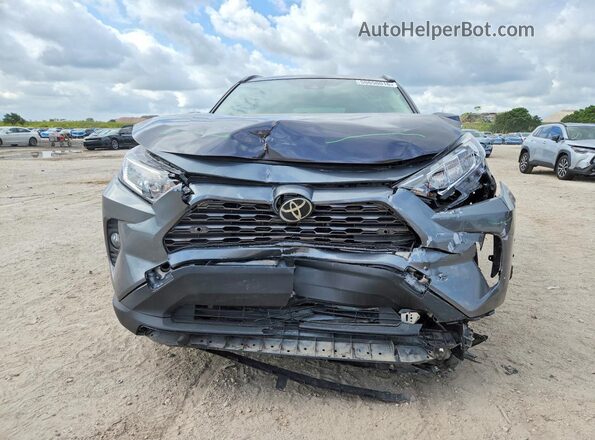 2T3W1RFV6MC137767 2021 TOYOTA RAV4 Gray Դիմացի տեսք