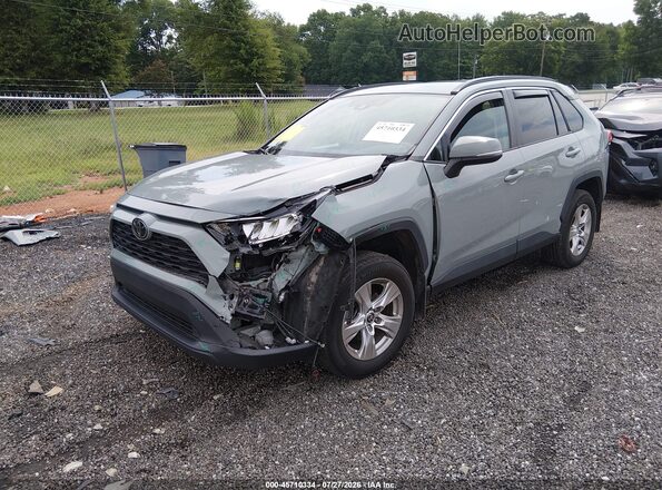 2T3W1RFV6MW126363 2021 TOYOTA RAV4 Gray Vista tres cuartos delantera izquierda