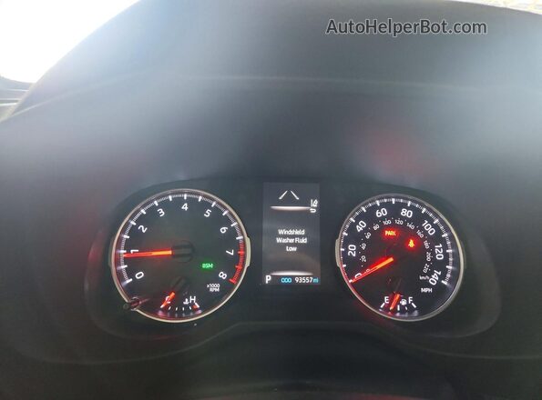 2T3W1RFV6MW144782 2021 TOYOTA RAV4 Blue ხელსაწყოთა პანელის ხედი
