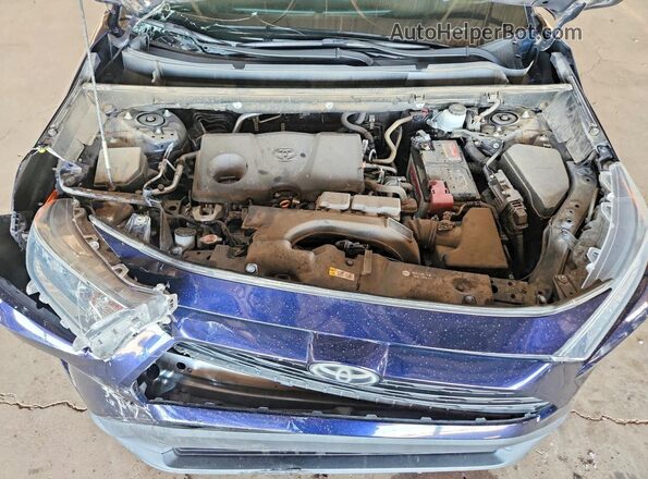 2T3W1RFV6MW144782 2021 TOYOTA RAV4 Blue უკანა სალონის ხედი