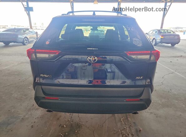 2T3W1RFV6MW144782 2021 TOYOTA RAV4 Blue უკანა ხედი