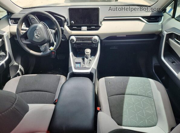 2T3W1RFV6PC223083 2023 TOYOTA RAV4 Gray Widok deski rozdzielczej