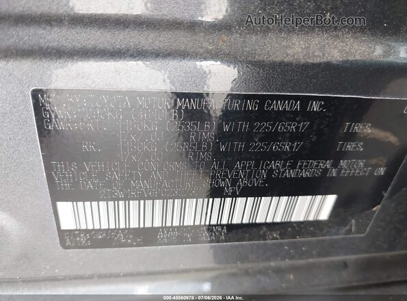 2T3W1RFV6PC232737 2023 TOYOTA RAV4 Gray Вид підкапотного простору