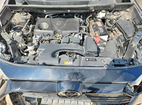 2T3W1RFV6PW251027 2023 TOYOTA RAV4 Black Vista del compartimento del motor