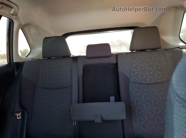 2T3W1RFV6PW264411 2023 TOYOTA RAV4 Black უკანა სავარძლების ხედი