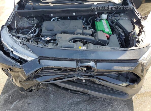 2T3W1RFV6PW264411 2023 TOYOTA RAV4 Black ძრავის განყოფილების ხედი