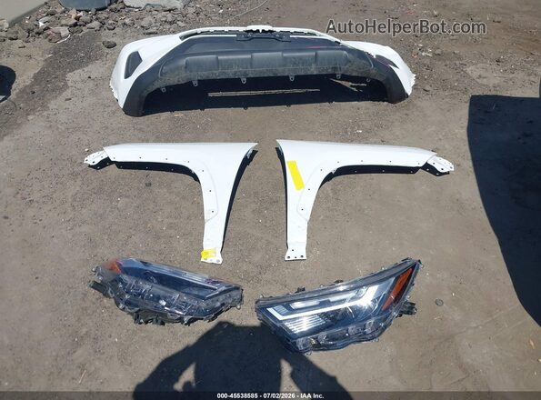 2T3W1RFV6RC281133 2024 TOYOTA RAV4 White Instrument cluster view