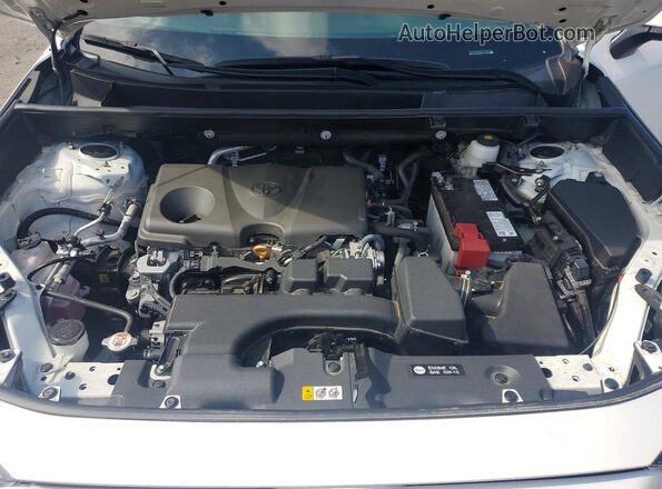 2T3W1RFV6RC285862 2024 TOYOTA RAV4 White Engine compartment view