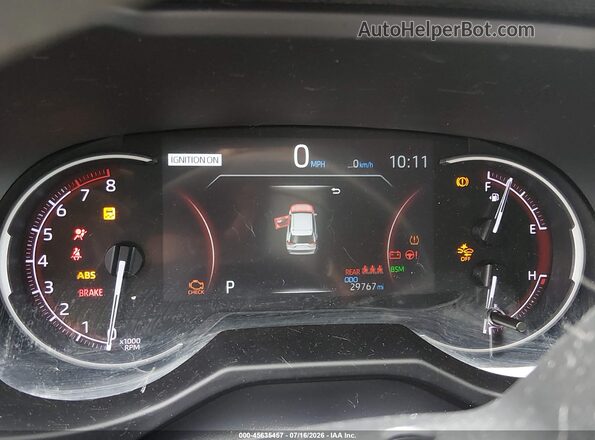 2T3W1RFV6RC289913 2024 TOYOTA RAV4 Black Widok tylnych siedzeń