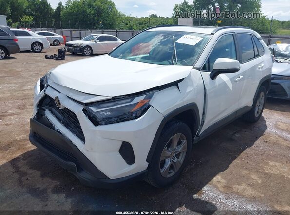 2T3W1RFV6RW303128 2024 TOYOTA RAV4 White Առջևի ձախ երեք քառորդ տեսարան
